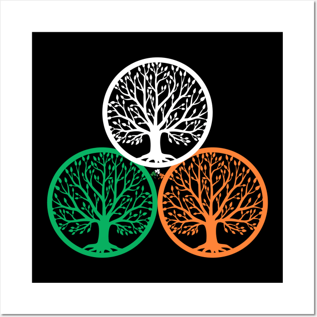 irish colors tree of life Wall Art by Love My..